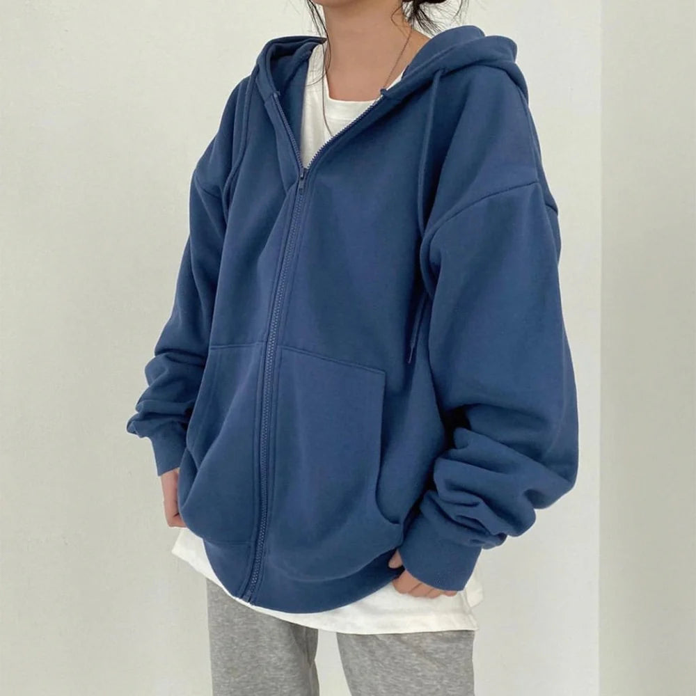 Comfortabele oversized dameshoodie