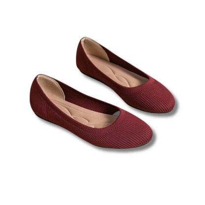 Casual Knit Flats voor Vrouwen