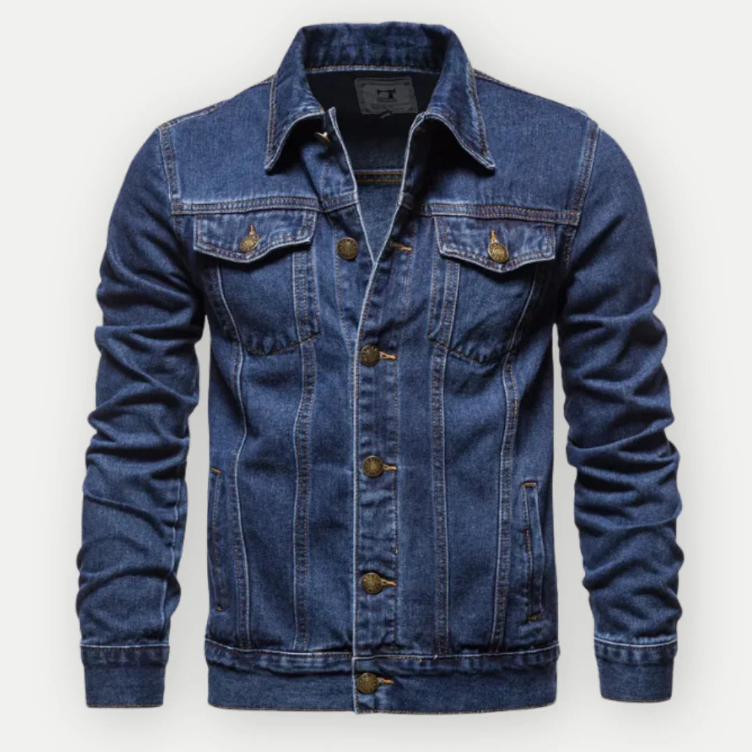 Denim modieus jack voor mannen