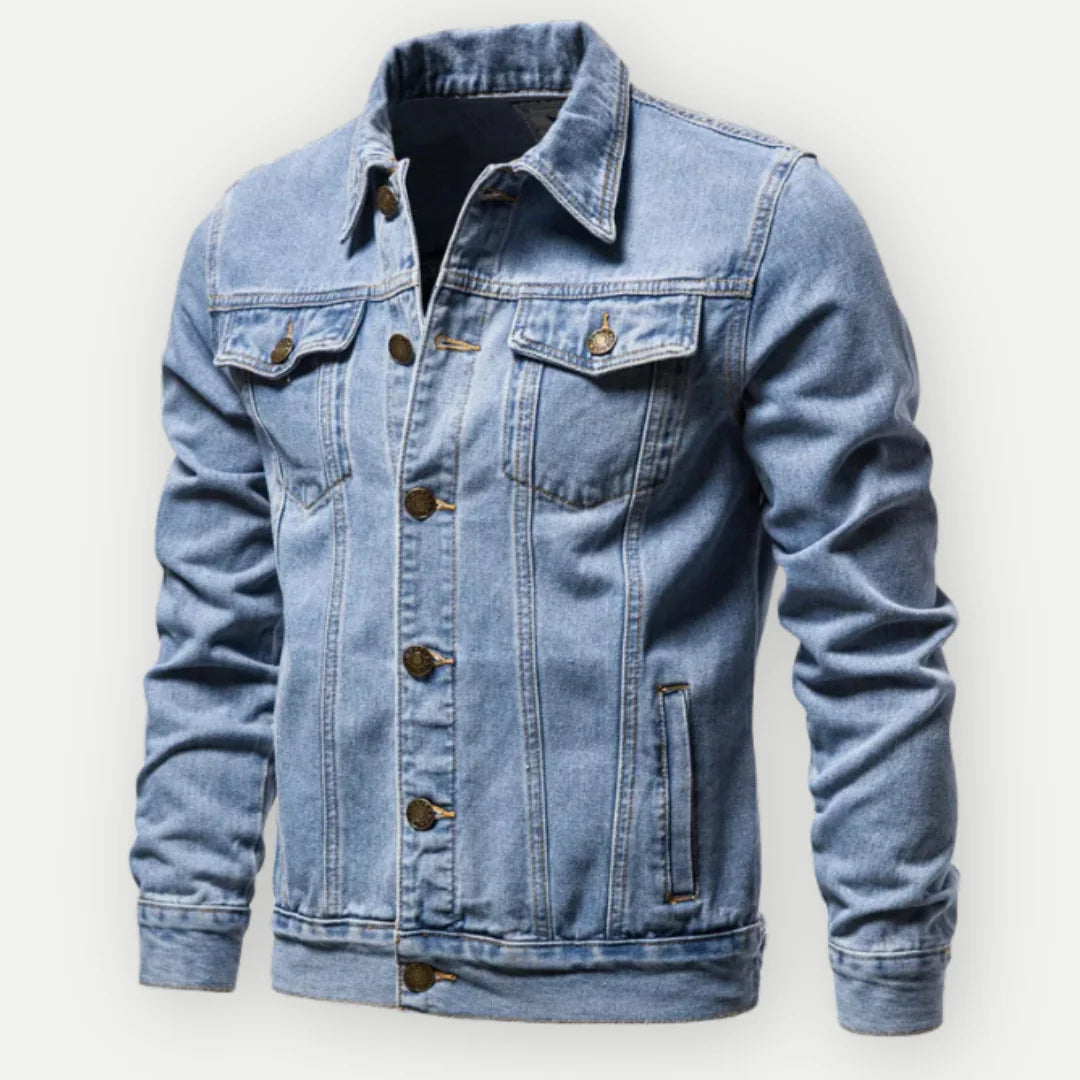 Denim modieus jack voor mannen