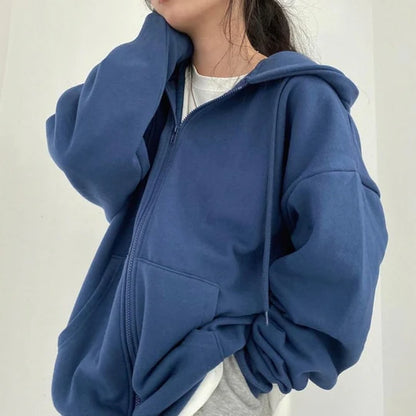 Comfortabele oversized dameshoodie