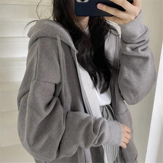 Comfortabele oversized dameshoodie