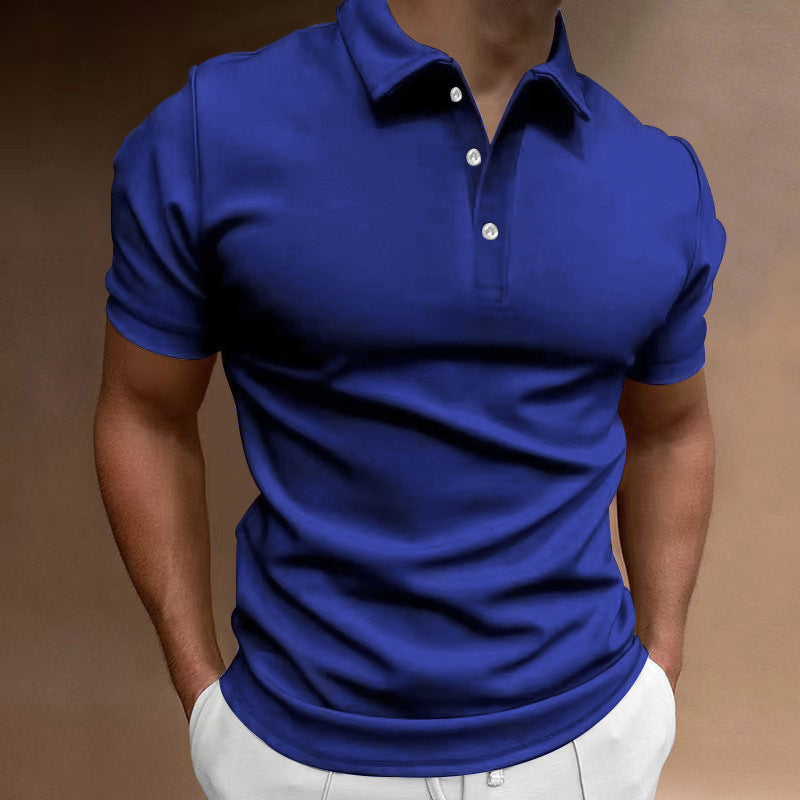 Klassiek Knoop Poloshirt voor Mannen