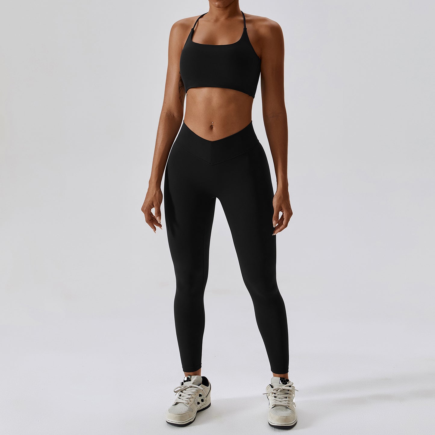 Fitness sportbeha en leggingset voor vrouwen