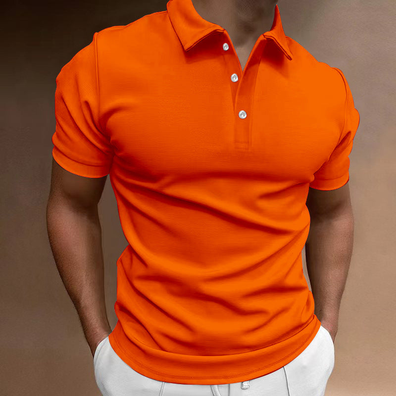 Klassiek Knoop Poloshirt voor Mannen