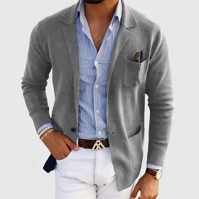 Slim Fit Casual Blazer voor Mannen