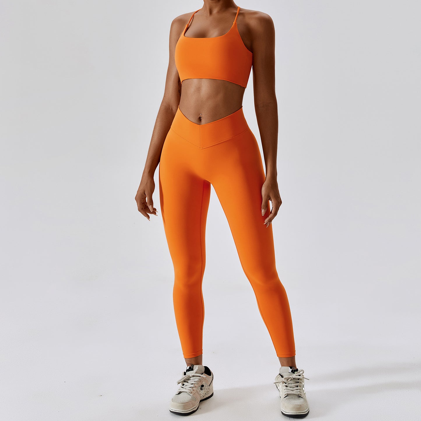 Fitness sportbeha en leggingset voor vrouwen