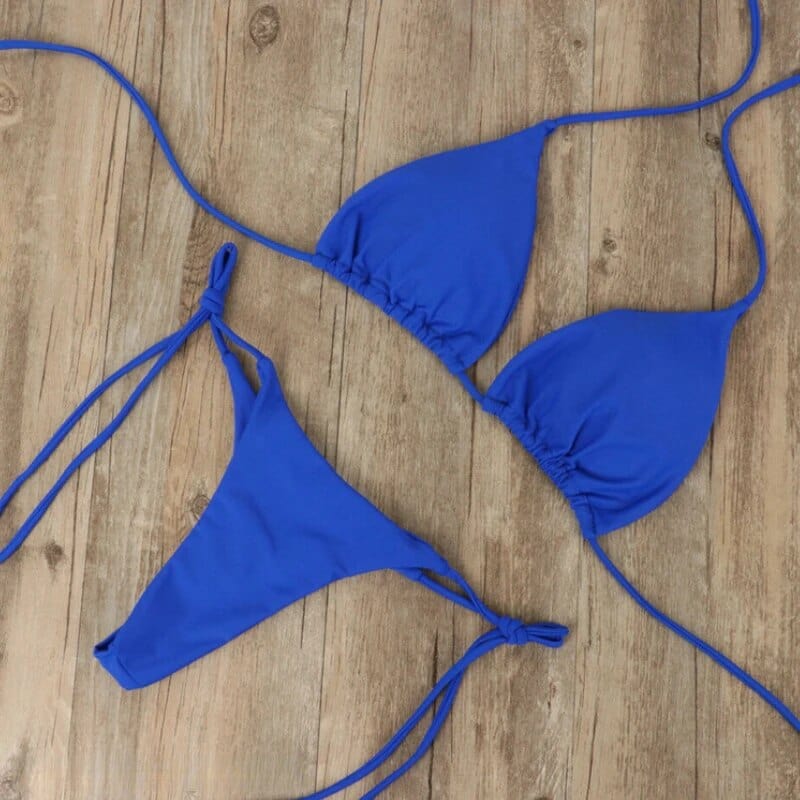 2-delige Halter String Bikini voor dames