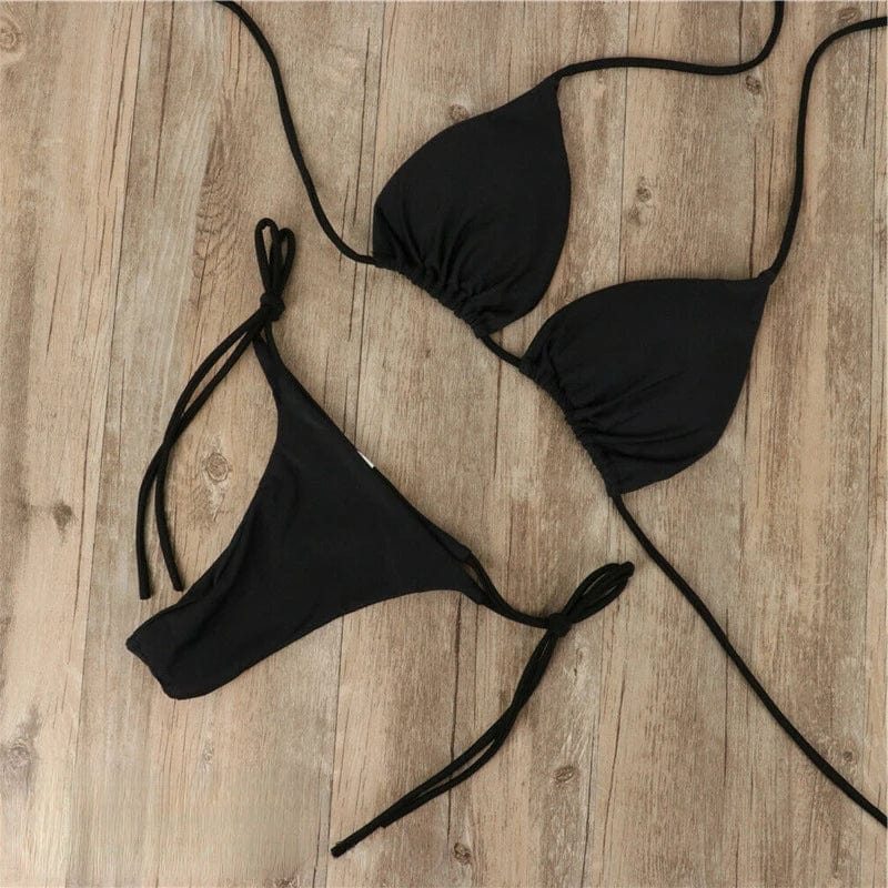 2-delige Halter String Bikini voor dames