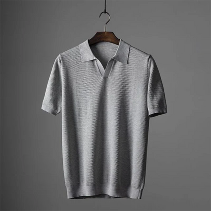 Gebreid Poloshirt voor Mannen