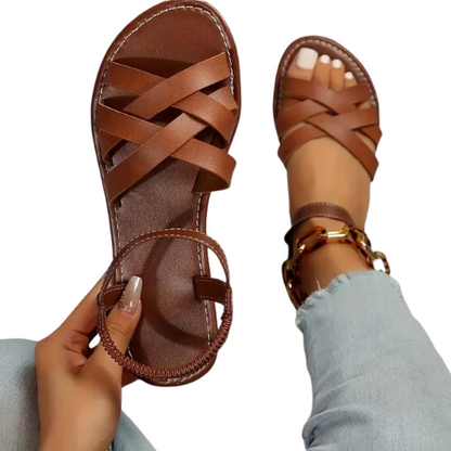 Trendy enkelband sandalen voor vrouwen