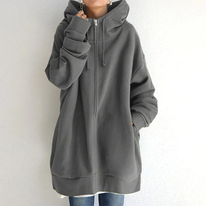 Stijlvolle oversized Sweatshirt met capuchon voor dames