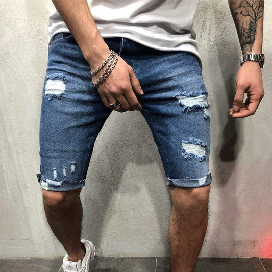 Denim shorts voor mannen